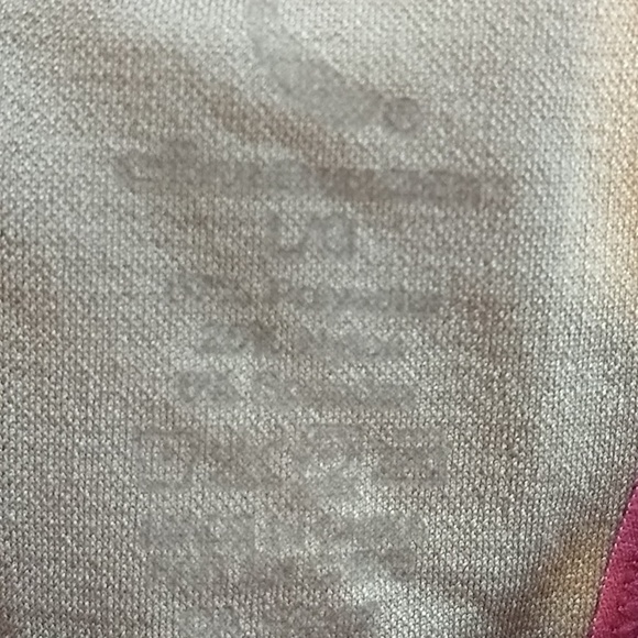 Fushia athletic sports racer top sz large *B - Picture 5 of 5